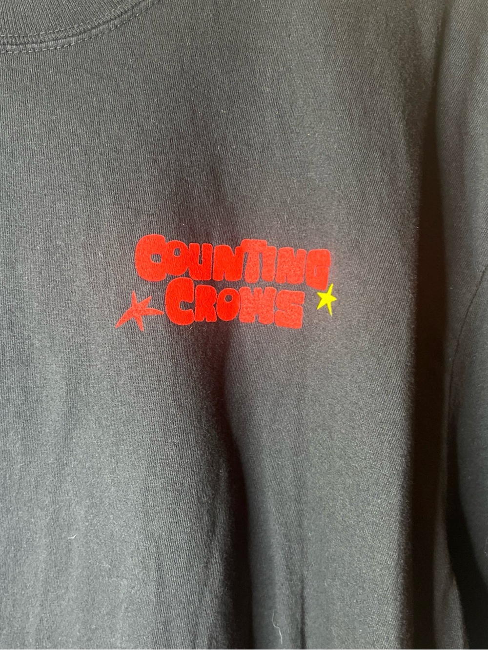 Counting Crows Complete Sweets Tour 2025 Black Short Sleeve Tee